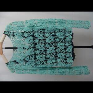 Charlotte Russe Crochet Lace Top